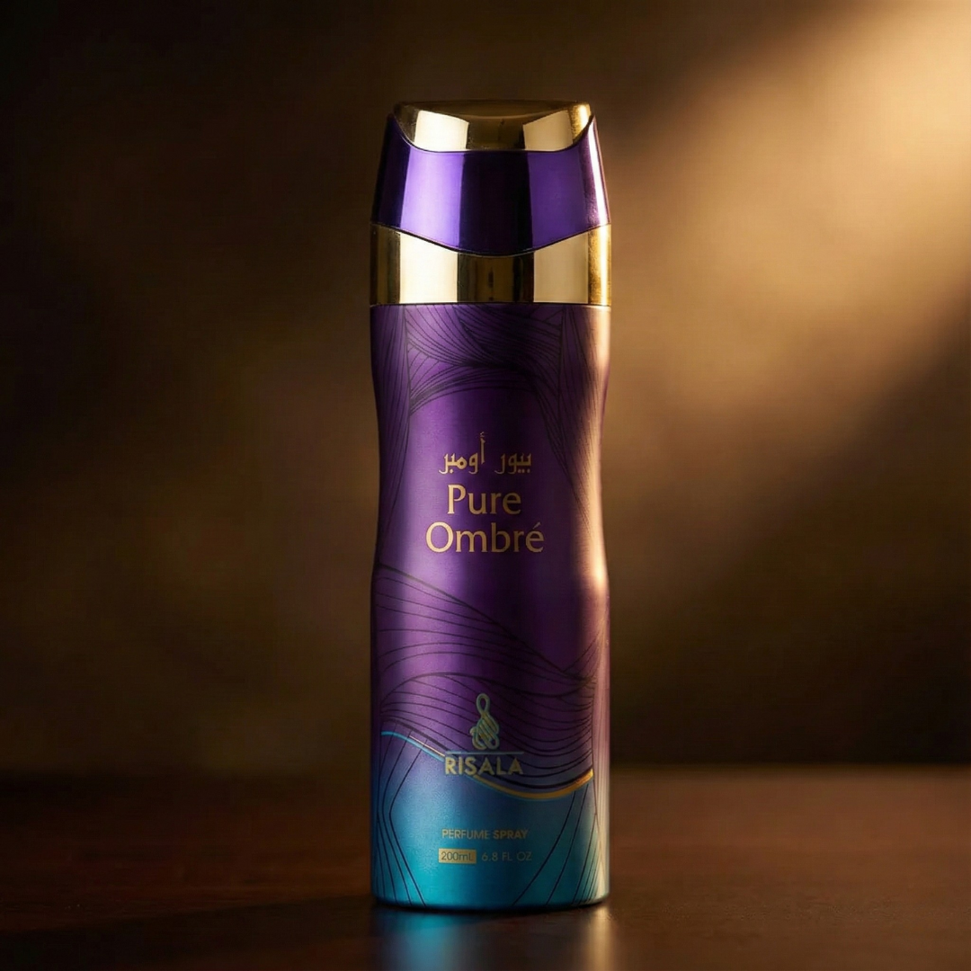 Pure Ombre Perfumed Body Spray 200ml (6.8 oz) by Risala
