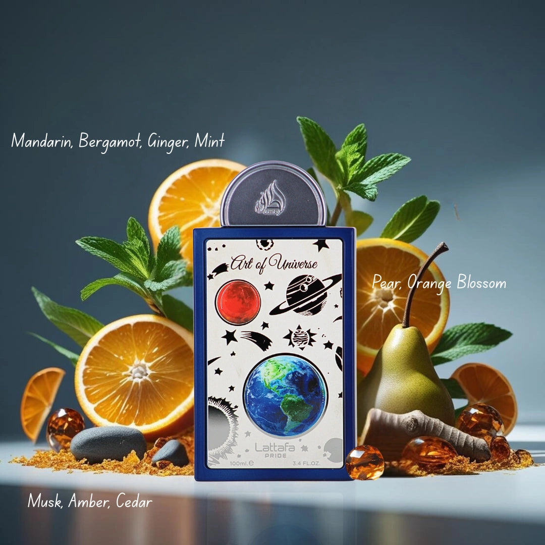Lattafa Pride Art of Universe 3-Piece Eau de Parfum Gift Set