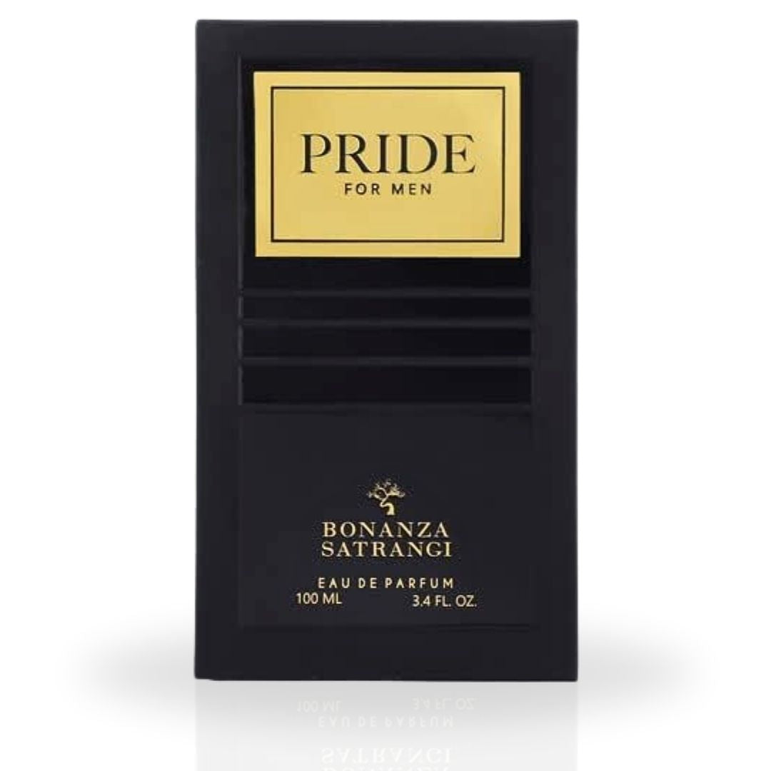 Pride For Men EDP Spray 100ML (3.4 OZ) by Bonanza Satrangi | Long Lasting, Refreshing, Musky, Juicy, Luxurious Fragrance.