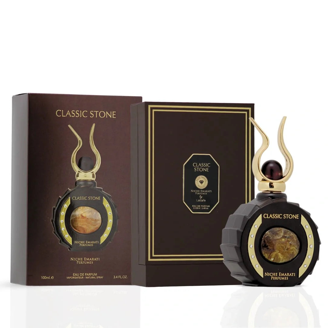 Niche Emarati Classic Stone Eau de Parfum Spray 100ml (3.4 oz) by Lattafa