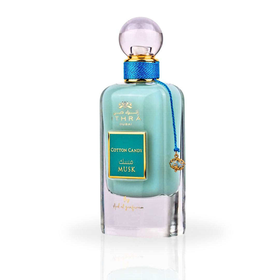 Cotton Candy Musk Ithra Dubai Collection - EDP Spray 100ML (3.4 OZ) By Ard Al Zaafaran - Intense Oud