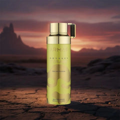 Odyssey Tyrant Special Edition deodorant spray by Armaf, 200ml, with the spray nozzle and sleek packaging visible.