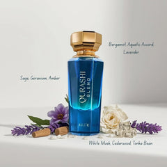 Al Qurashi Blend Blue Eau de Parfum Spray 90ml (3.04 oz) by Abdul Samad Al Qurashi