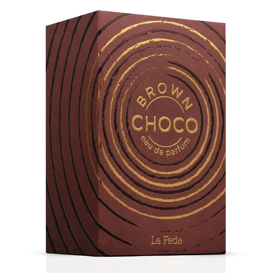 La Fede Choco Brown Eau de Parfum Spray 100ml (3.4 oz) by Khadlaj