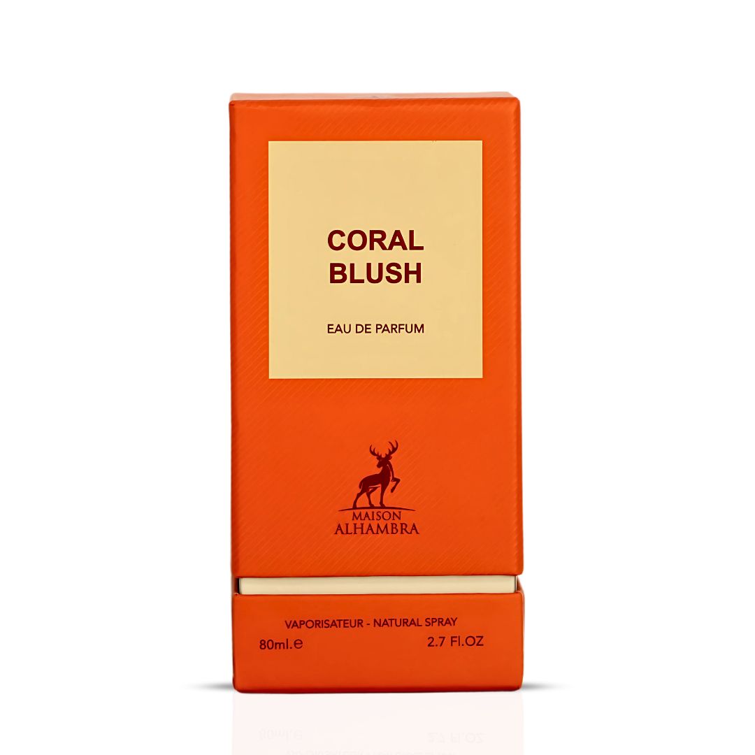 Coral Blush Eau de Parfum Spray 80ml (2.7 oz) by Maison Alhambra