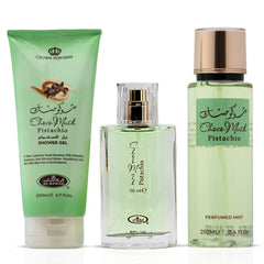 Choco Musk Pistachio 3-Piece Perfume Gift Set by Al Rehab (Gift Set)