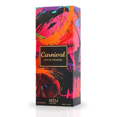 Carnival Pour Femme EDP Spray 100ML (3.4 OZ) by MTJ | Long Lasting, Floral, Musky, Refreshing, Luxurious Feminine Scent.