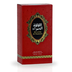 Al Lulua Al Hamra's EDP Spray 110ML (3.7 OZ) By RISALA | Long Lasting, Luxurious, Musky Floral Enchantment.