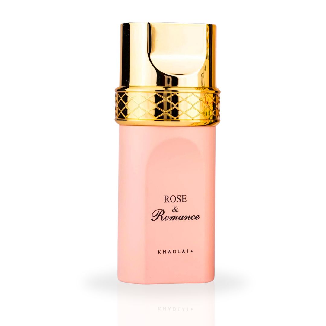 Rose & Romance Gold EDP Spray 100ML (3.4 OZ) By Khadlaj | Experience The Allure Of This Floral Enchantment. - Intense Oud