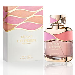 La Rosa Pour Femme EDP Spray 100ML (3.4 OZ) By Armaf | Long Lasting, Luxurious, Signature Feminine Scent.