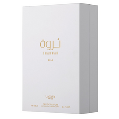 Tharwah Gold EDP - 100mL (3.4 oz) by Lattafa Pride - Intense Oud