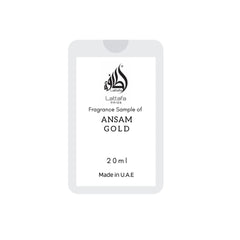 Ansaam Gold Tester EDP-Eau De Parfum 20ml(0.67 oz) Unisex | by Lattafa Perfumes