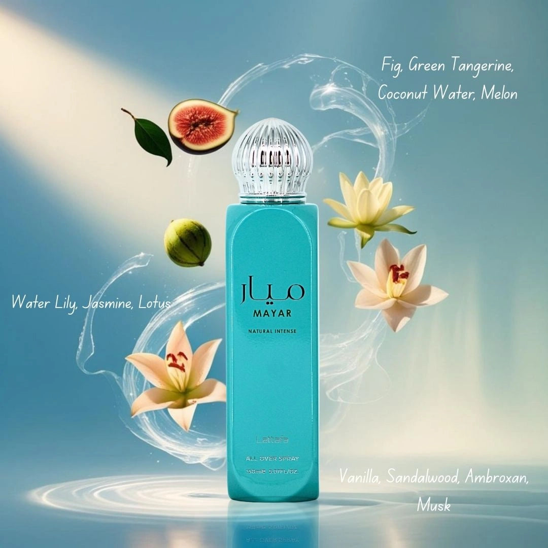 Mayar Natural Intense All Over Spray 150ml (5.07 oz) by Lattafa