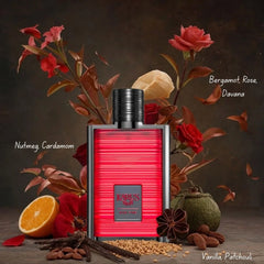 Karus Oud Fire Eau de Parfum Spray 100ml (3.4 oz) by Khadlaj