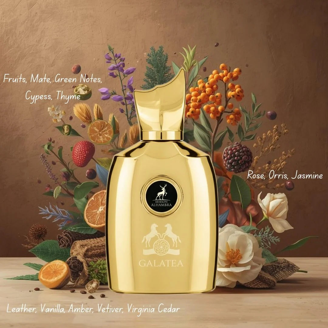Galatea Eau de Parfum Spray 100ml (3.4 oz) by Maison Alhambra - Intense Oud