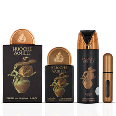 Lattafa Pride Brioche Vanille 3-Piece Eau de Parfum Gift Set