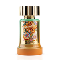 Paris Corner Indomitable Eau de Parfum spray 100ml bottle with elegant packaging and floral and woody fragrance elements.