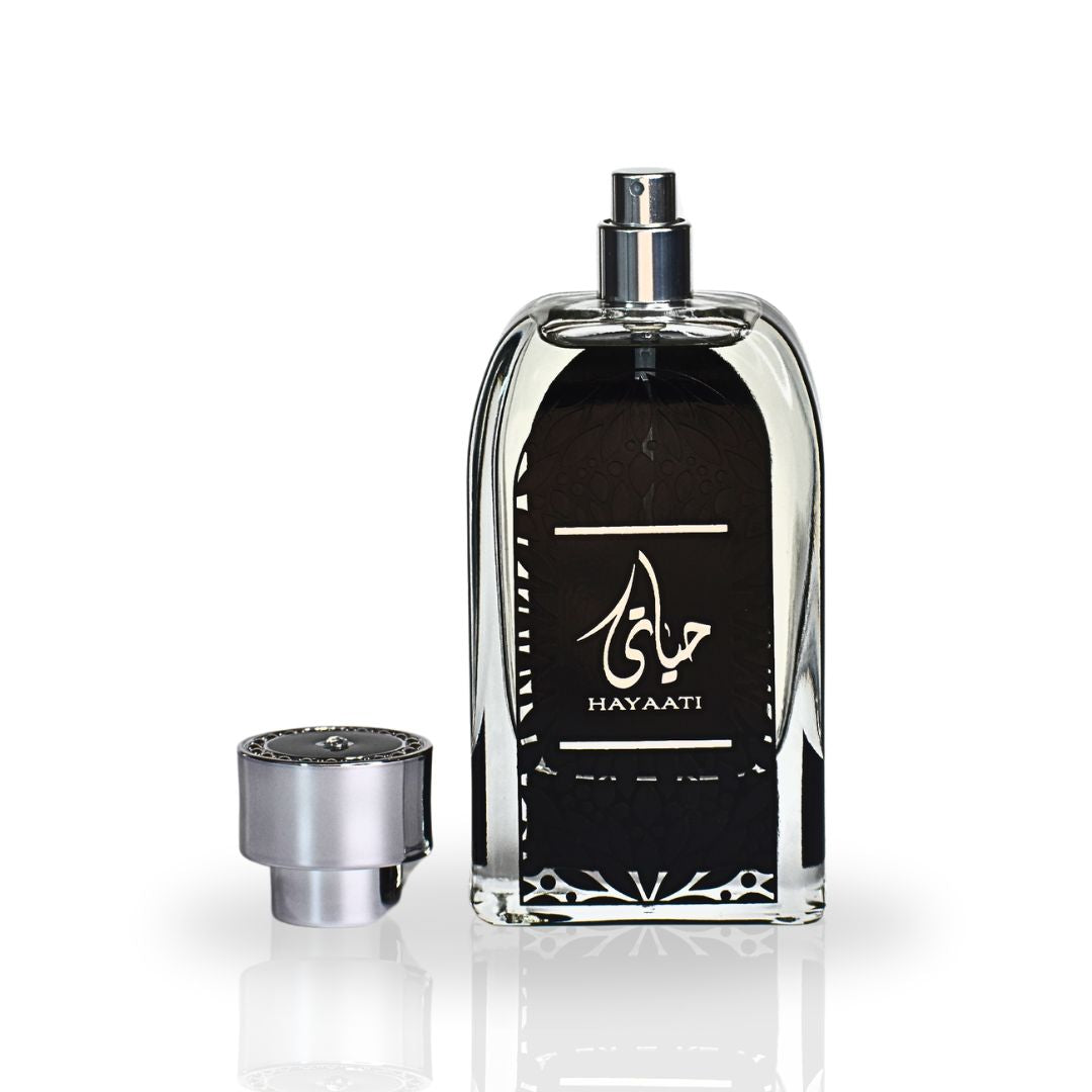 Hayaati For Men EDP Spray 100ML (3.4 OZ) By Ard Al Zaafaran | Long Lasting, Refreshingly Spicy & Woody Aroma.