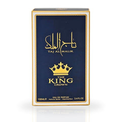 Taj Al Malik EDP Spray 100ML (3.4 OZ) By Ard Al Zaafaran | Experience The Allure Of This Warm Spicy & Floral Fragrance.