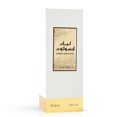 Luban Absolute Eau de Parfum Spray 200ml (6.76 oz) by Rasasi | The Absolute Essence of Resinous Luxury