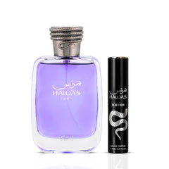 Hawas 2-Piece Perfume Travel Gift Set by Rasasi