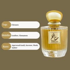 Mashaekh EDP Spray 100ML (3.4OZ) by MTJ | Long Lasting, Woody, Citrusy, Spicy, Luxurious Unisex Scent.