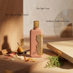 Barez Velvety Eau de Parfum Spray by Ard Al Zaafaran in 100ml bottle, featuring a luxurious velvety fragrance design.