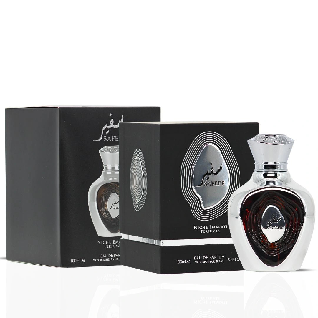 Niche Emarati Safeer Eau De Parfum Spray 100ml (3.4 oz) by Lattafa Pride