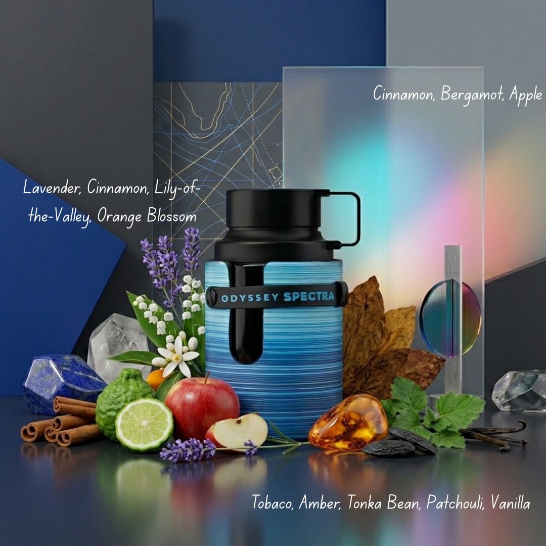Odyssey Spectra Blue Edition Eau de Parfum Spray 100ml (3.4 oz) by Armaf