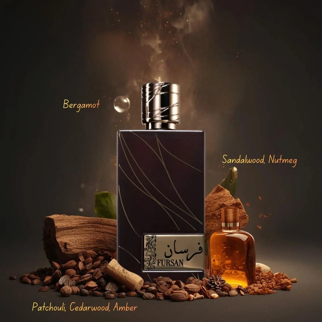 Fursan Brown Eau de Parfum Spray 100ml (3.4 oz) by Khadlaj