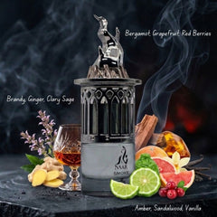 Naar Smoke Eau de Parfum Spray 100ml (3.4 oz) by Aura by Aura