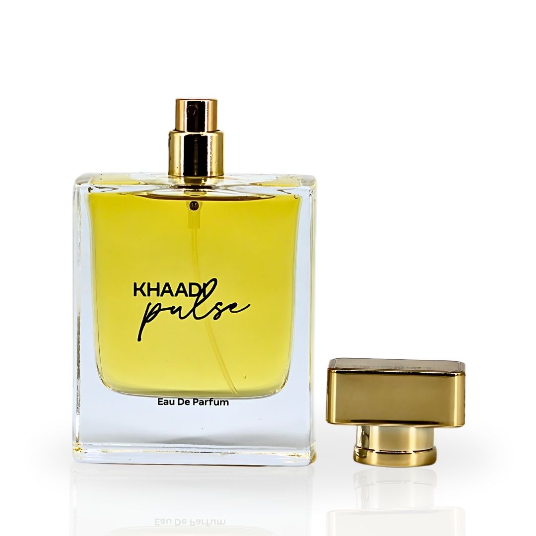 Pulse EDP Spray 100ML (3.4 OZ) by Khaadi | Long Lasting, Warm Woody, Spicy, Bold & Luxurious Scents.