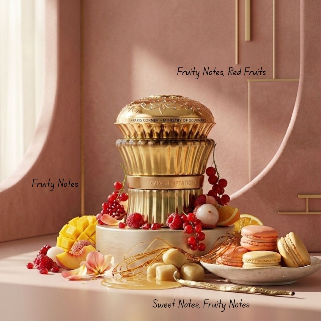 Cake Temptations Eau de Parfum Spray 100ml (3.4 oz) by Paris Corner