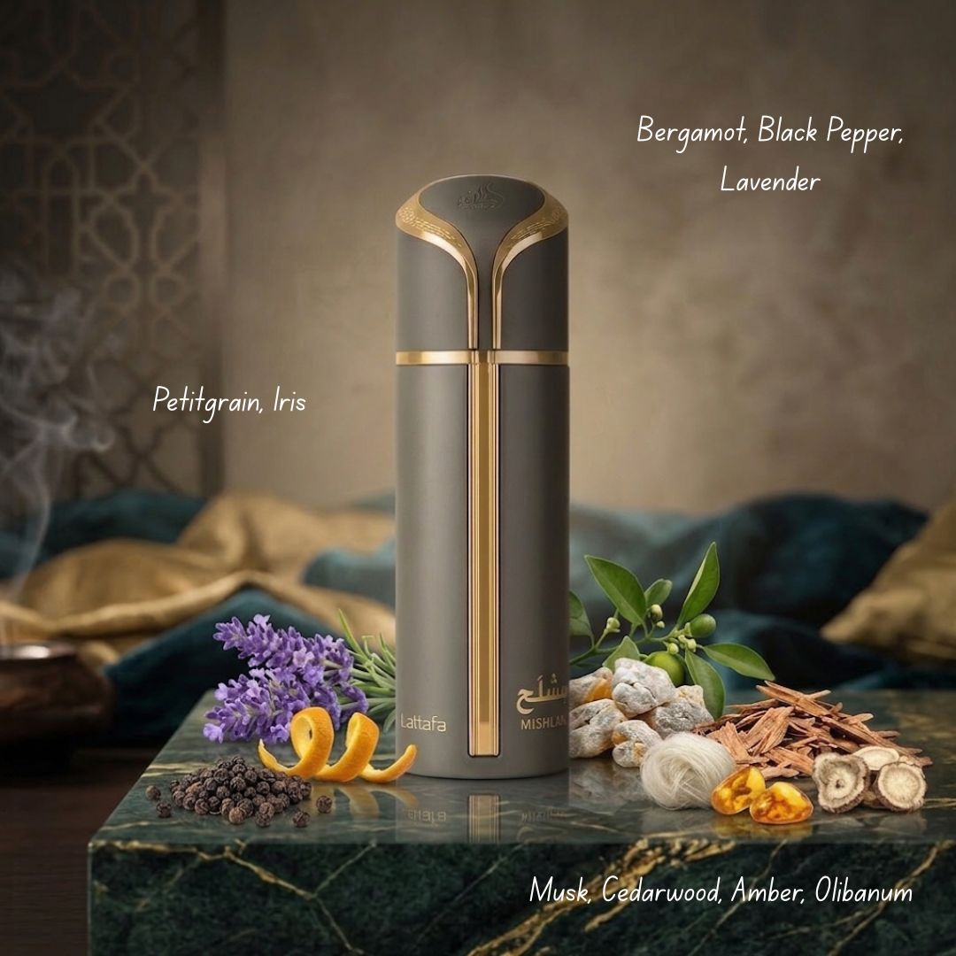 Mishlah Eau de Parfum Spray 100ml (3.4 oz) by Lattafa