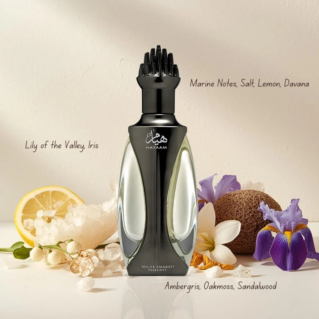 Niche Emarati Hayaam Eau de Parfum Spray 100ml (3.4 oz) by Lattafa