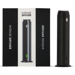 Intense Diffuser Black – 120ml, Aromatherapy Diffuser with Remote, Covers 1000 Sq Ft, Adjustable Mist & Timer, Starter Kit for Home, Office & Hotel - Waterless - Intense Oud