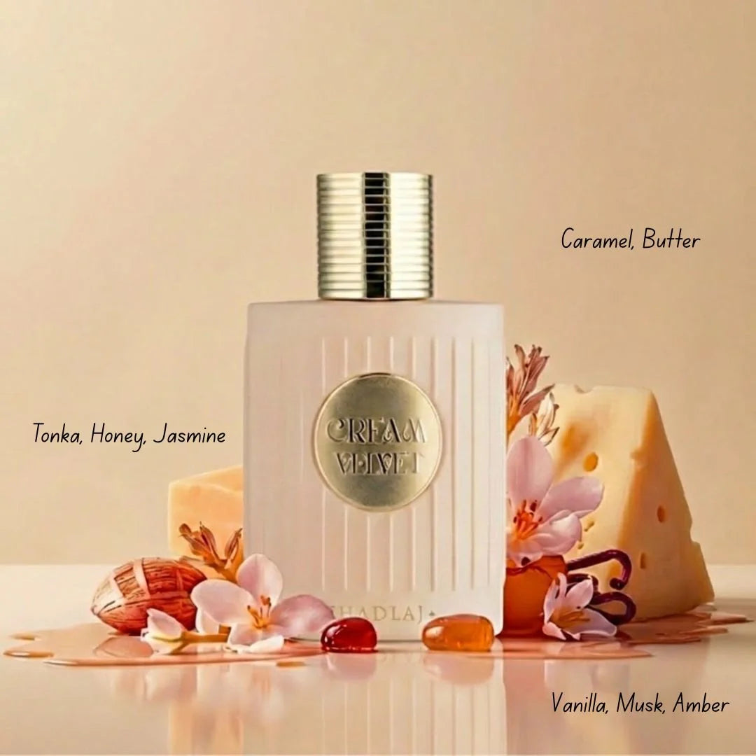Cream Velvet Eau de Parfum Spray 100ml (3.4 oz) by Khadlaj