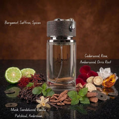 Riiffs Aswaar Extrait de Parfum Spray 100ml bottle with elegant packaging and label, showcasing the Riiffs EDP fragrance.