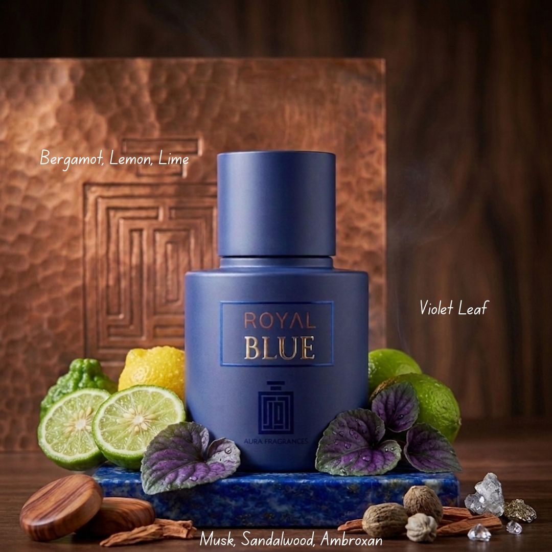 Royal Blue Eau de Parfum Spray 100ml (3.4 oz) by Aura by Aura