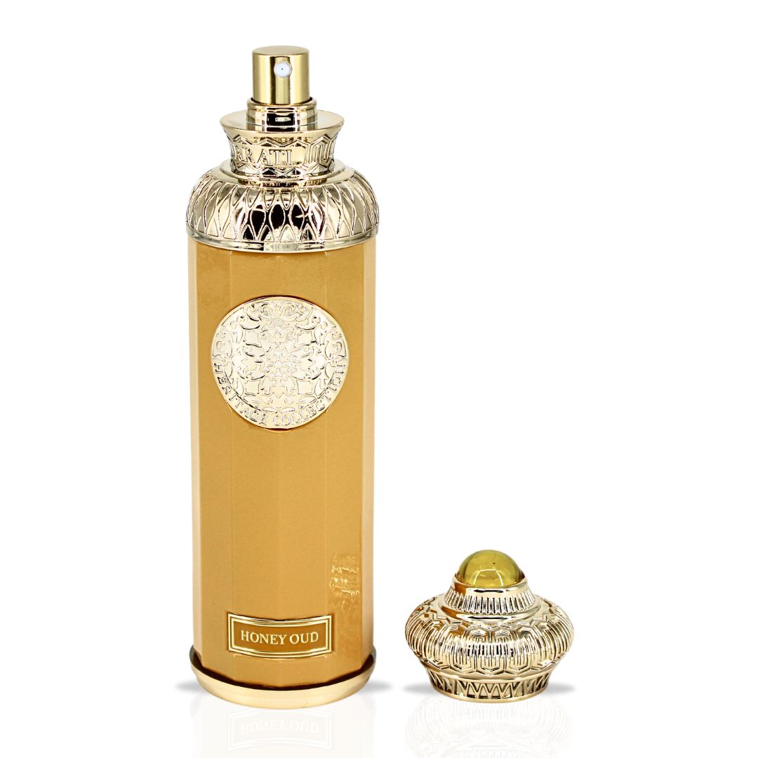 HERITAGE COLLECTION - HONEY OUD Eau De Parfum Spray 140ML (4.7 OZ) By Surrati | A Rich & Luxurious Fragrance That Combines Spicy Warmth With Floral Elegance.