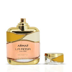 La Rosa Pour Femme Gold Edition Eau de Parfum Spray 100ml (3.4 oz) by Armaf