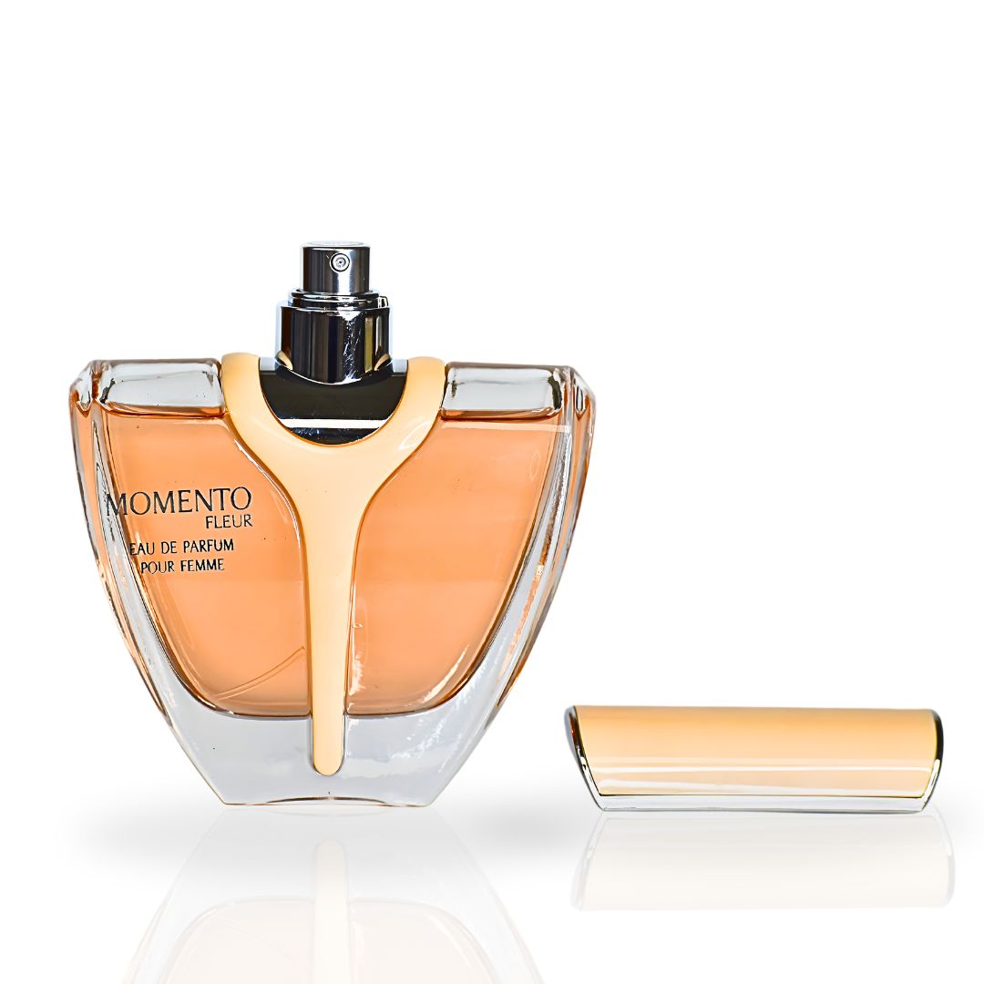 Momento Fleur EDP Spray 100ML (3.4 OZ) By Armaf | Indulge In The Timeless Bloom Of This Elegant Fragrance.