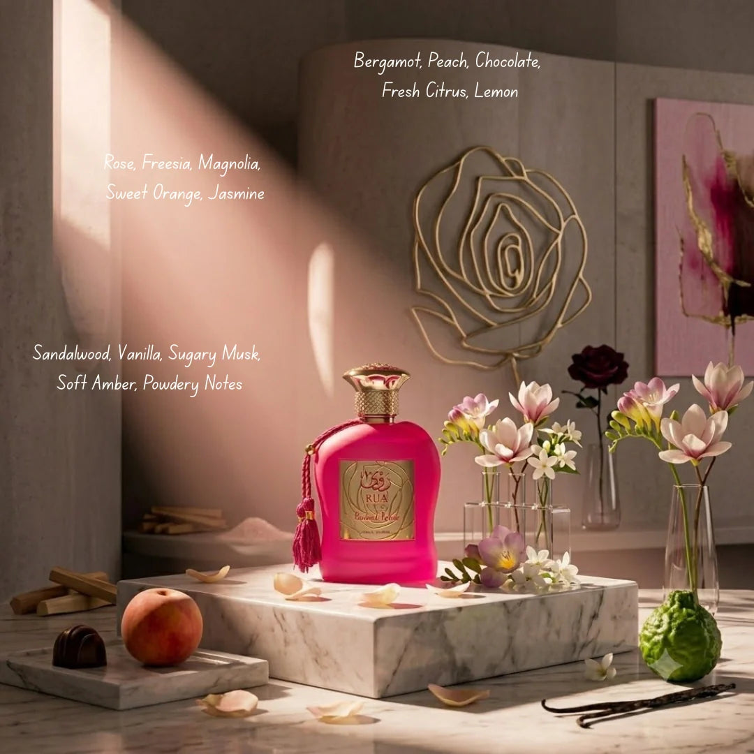 Rua Radiant Roses Eau de Parfum Spray 100ml (3.4 oz) by Paris Corner