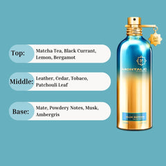 Blue Matcha EDP Spray 100ML (3.4 OZ) by Montale Paris | Long Lasting, Luxurious Scents.