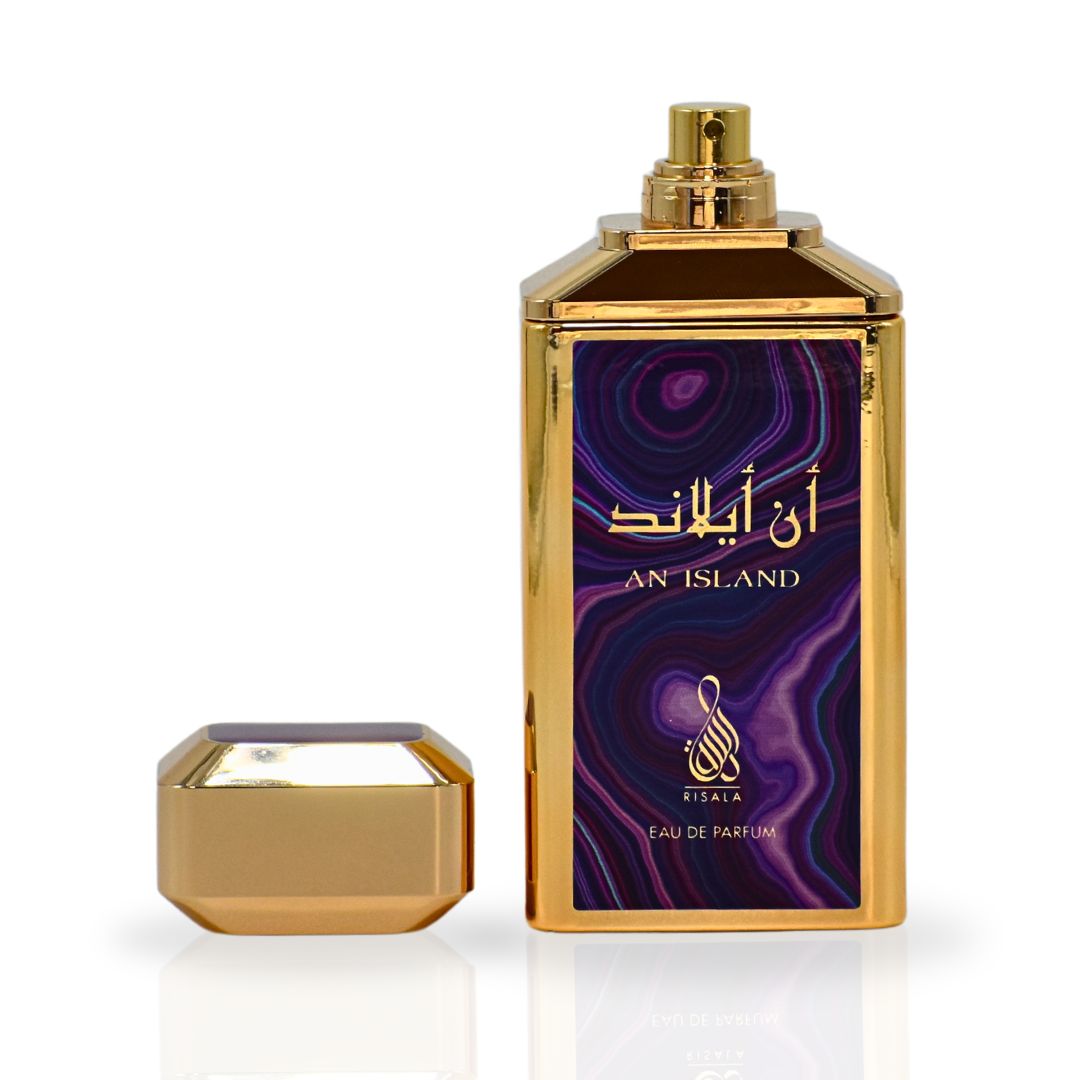 An Island EDP Spray 100ML (3.4 OZ) By RISALA | Experience The Fresh Coastal Vibes With This Luxurious Fragrance.