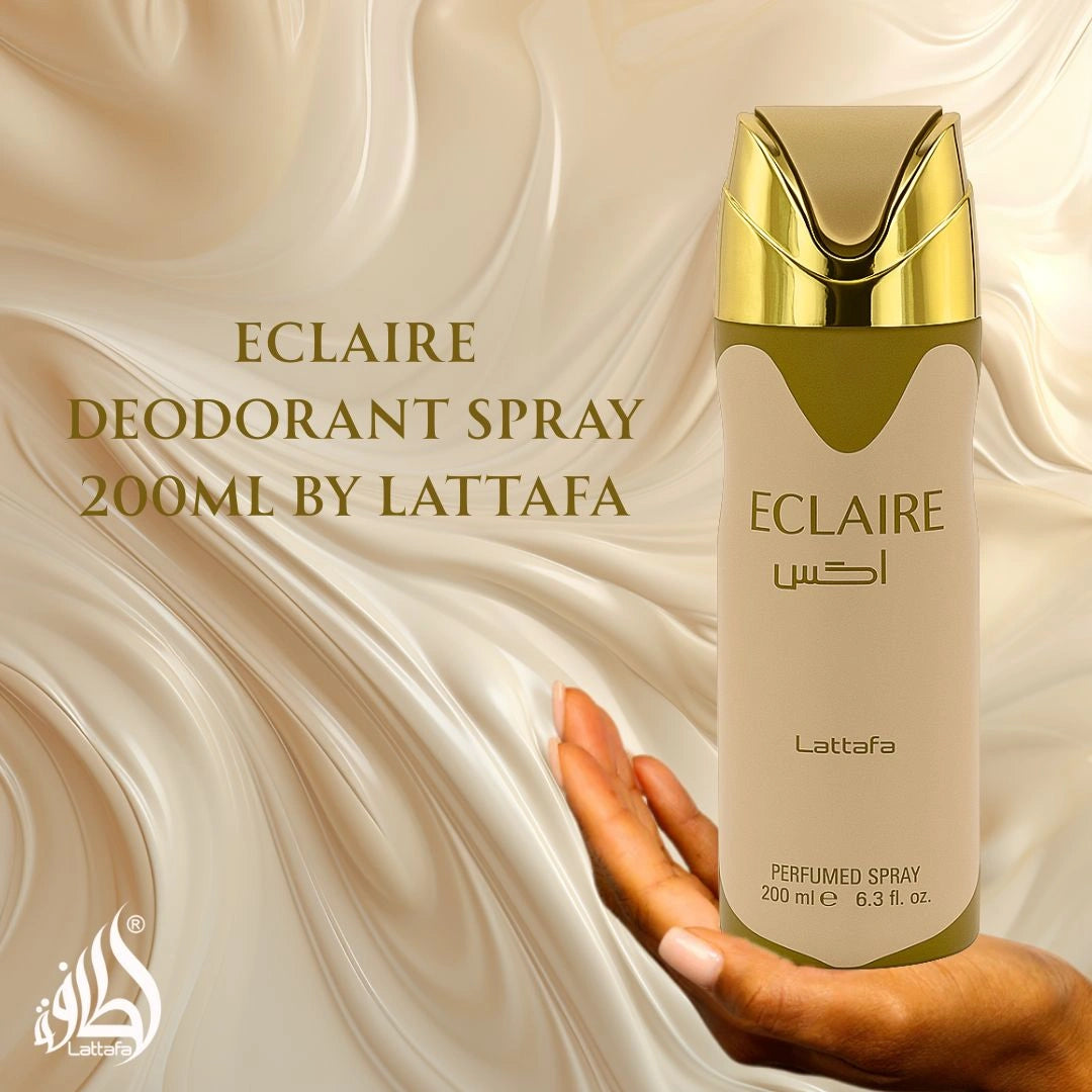 Eclaire Deodorant Spray 200ML (6.7 OZ) by Lattafa