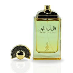 Valley Of Love EDP Spray 100ML (3.4 OZ) By RISALA | Immerse Yourself In The Elegance And Warmth Of This Fragrance.