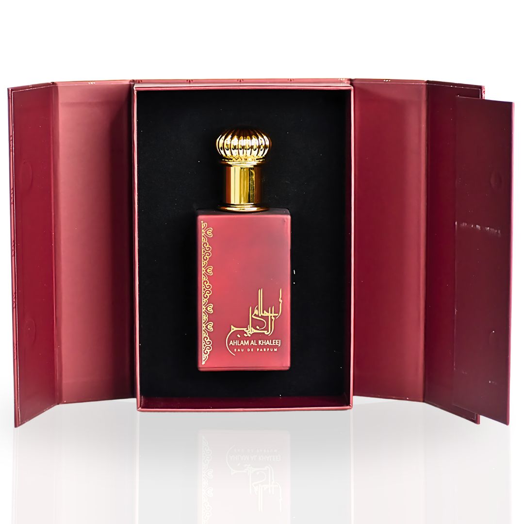 Ahlam Al Khaleej EDP Spray 80ML (2.7 OZ) By Ard Al Zaafaran | Experience The Exotic Blend Of Florals And Fresh Spices.