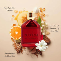 Nitro Red Intensely Extrait de Parfum Spray 100ml (3.4 oz) by Dumont Paris