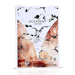 Decadent Wonder Eau De Parfum Spray 100ML (3.4 OZ) by Maison Alhambra | A Lively Blend of Citrus, Spice, Floral Elegance, & an Indulgent Finish of Vanilla, Rum, & Cocoa.